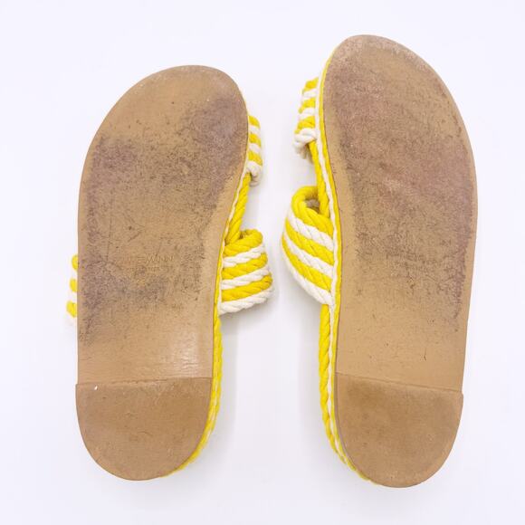 Zimmermann Yellow Rope Slides - Picture 12 of 14